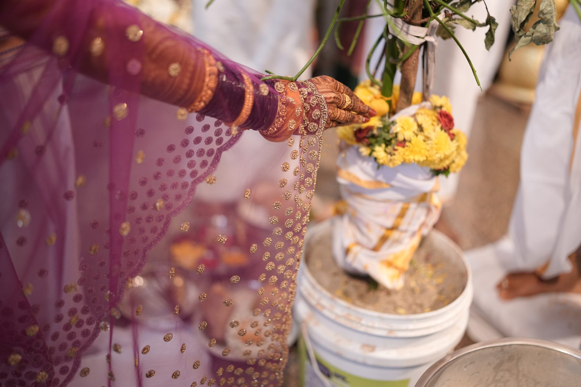 Wedding - bridal detail